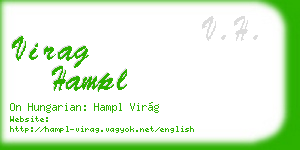 virag hampl business card